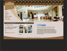 Tablet Screenshot of museumbatikhotel.com